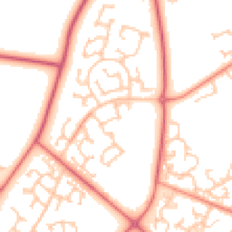Daytime road noise heatmap for DL5 4FG
