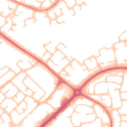 Daytime road noise heatmap for DL5 4JG