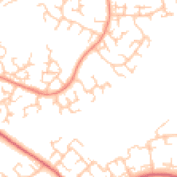 Daytime road noise heatmap for DL5 4RQ