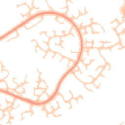 Daytime road noise heatmap for DL5 4RR