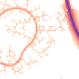 Daytime road noise heatmap for DL5 4SL