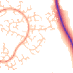 Daytime road noise heatmap for DL5 4SP