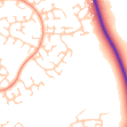 Daytime road noise heatmap for DL5 4TW