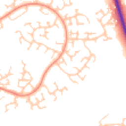 Daytime road noise heatmap for DL5 4UA