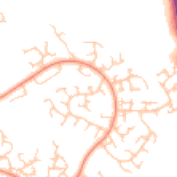 Daytime road noise heatmap for DL5 4UF