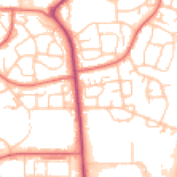 Daytime road noise heatmap for DL5 5HB