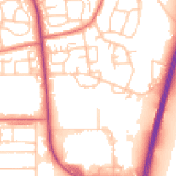 Daytime road noise heatmap for DL5 5HZ