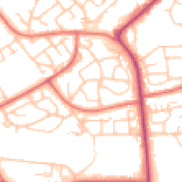 Daytime road noise heatmap for DL5 5LS