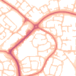 Daytime road noise heatmap for DL5 5PX