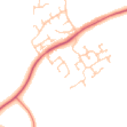 Daytime road noise heatmap for DL5 6GS