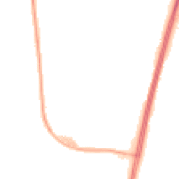 Night-time road noise heatmap for DL5 6HY