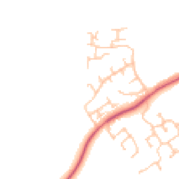 Daytime road noise heatmap for DL5 6QR