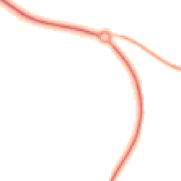 Night-time road noise heatmap for DL5 6TW