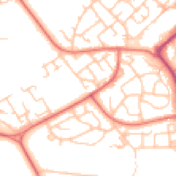 Daytime road noise heatmap for DL5 7AR
