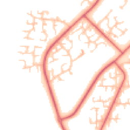 Daytime road noise heatmap for DL5 7HD