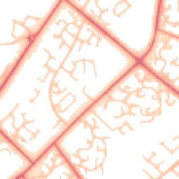 Daytime road noise heatmap for DL5 7LR