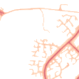 Daytime road noise heatmap for DL5 7LT