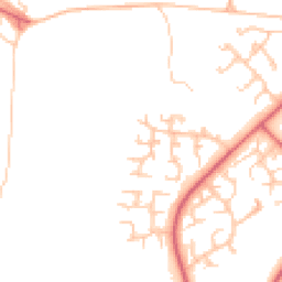 Daytime road noise heatmap for DL5 7PH