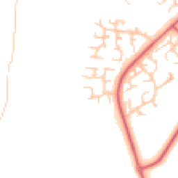 Daytime road noise heatmap for DL5 7PS