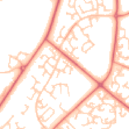 Daytime road noise heatmap for DL5 7QG