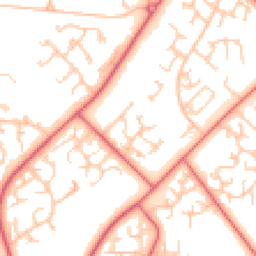 Daytime road noise heatmap for DL5 7QU