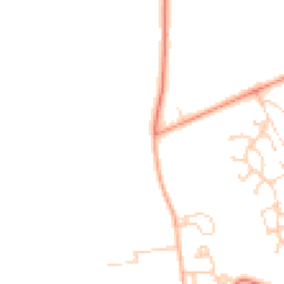 Daytime road noise heatmap for DL9 3AF