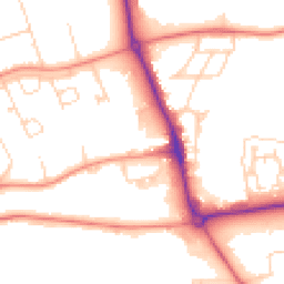 Daytime road noise heatmap for DL9 3BA