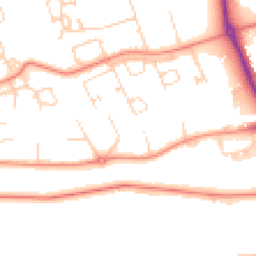 Daytime road noise heatmap for DL9 3ES