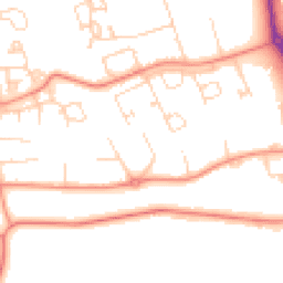 Daytime road noise heatmap for DL9 3HF