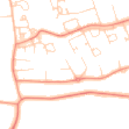 Daytime road noise heatmap for DL9 3HG
