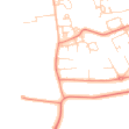 Daytime road noise heatmap for DL9 3HJ