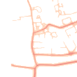 Daytime road noise heatmap for DL9 3HL