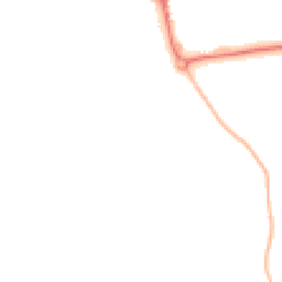Night-time road noise heatmap for DL9 3JX