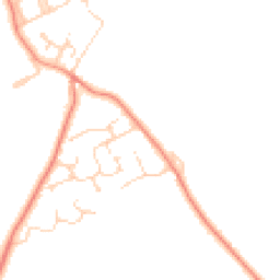 Daytime road noise heatmap for DL9 3NA
