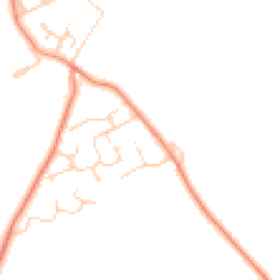 Daytime road noise heatmap for DL9 3ND
