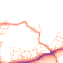 Daytime road noise heatmap for DL9 4BA