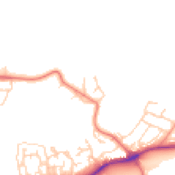 Daytime road noise heatmap for DL9 4BG