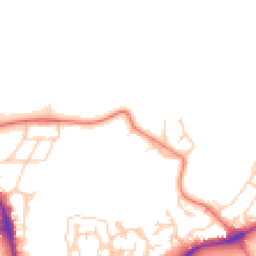 Daytime road noise heatmap for DL9 4BL