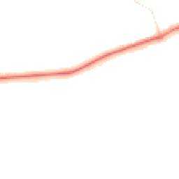 Night-time road noise heatmap for DL9 4BN