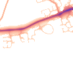 Daytime road noise heatmap for DL9 4BP