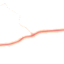 Night-time road noise heatmap for DL9 4DL