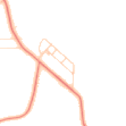 Daytime road noise heatmap for DL9 4JU