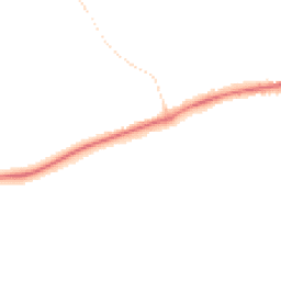 Night-time road noise heatmap for DL9 4QL