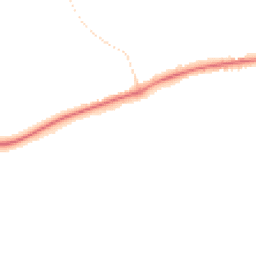 Night-time road noise heatmap for DL9 4QN