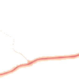 Night-time road noise heatmap for DL9 4SE