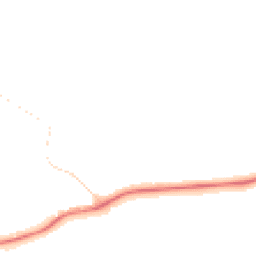 Night-time road noise heatmap for DL9 4SF
