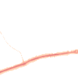 Night-time road noise heatmap for DL9 4UG