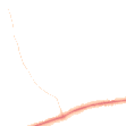 Night-time road noise heatmap for DL9 4UZ