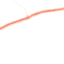 Night-time road noise heatmap for DL9 4WB