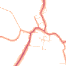 Daytime road noise heatmap for DN10 4AJ